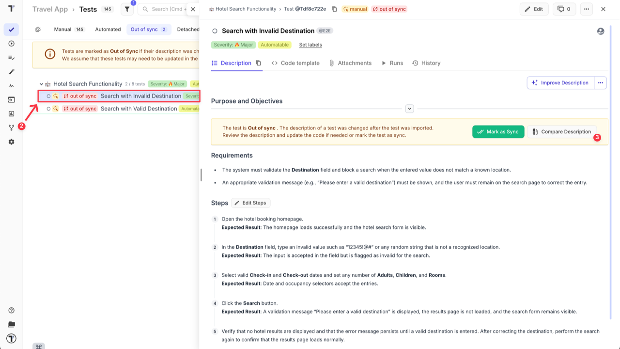 Testomatio - Import from markdown
